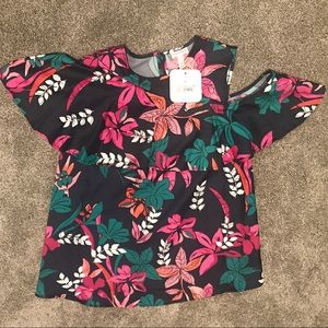 Isabel Maternity Floral Blouse - NWT